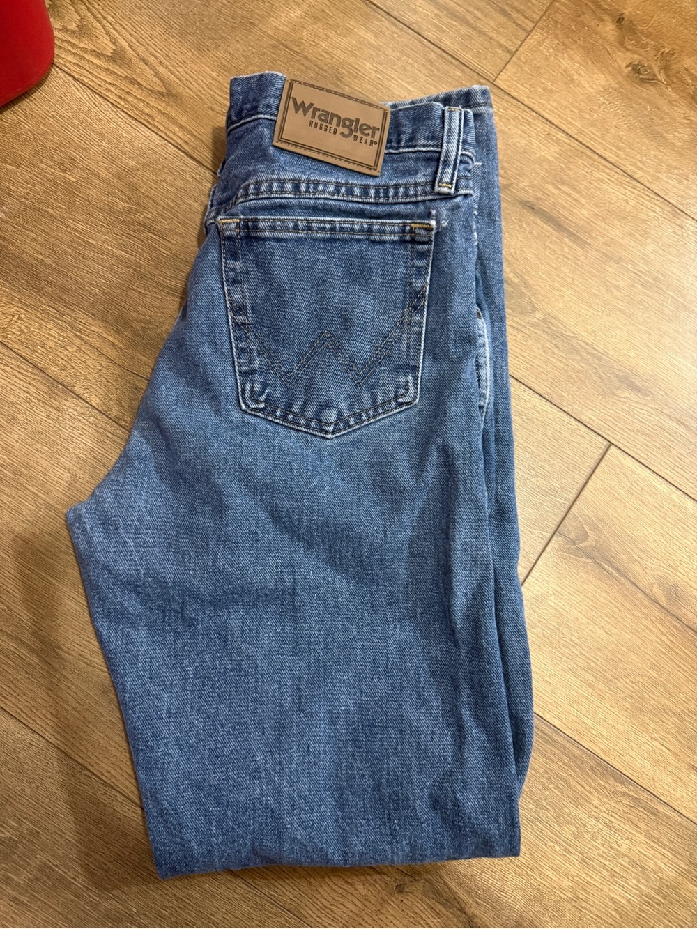 Wrangler Men's Blue Denim Jeans